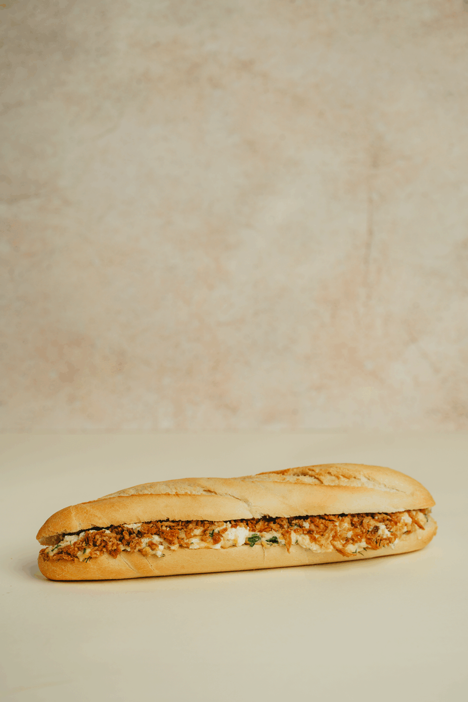 Bagietka z pastą jajeczną